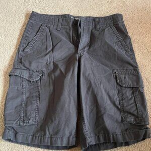 Sonoma Goods For Life® Everyday Flat-Front Cargo Shorts – Size 30, Dark Grey